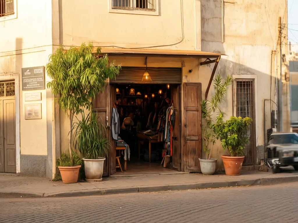 Entrada aberta da Vila Teste 24 em Maputo